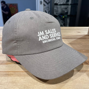 JM Sales & Service x Seager Snapback Hat STONE GREY